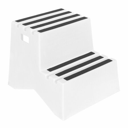 Vestil Polyethylene 2 Step Step Stool WT VST-2-WT